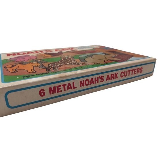 Noah’s Ark Metal Cookie Cutter Set Vintage‎ 1985 Fox Run Craftsmen Baked Good - Picture 2 of 4